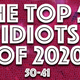 2020 Idiot of the Year Awards: Counting down from 50-41 with Ronaldo, Bolt, Cespedes, and more